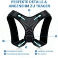 thumbnail image 4 of Posture corrector for men and women, back smoother, adjustable posture corrector back support, effec, 4 of 5