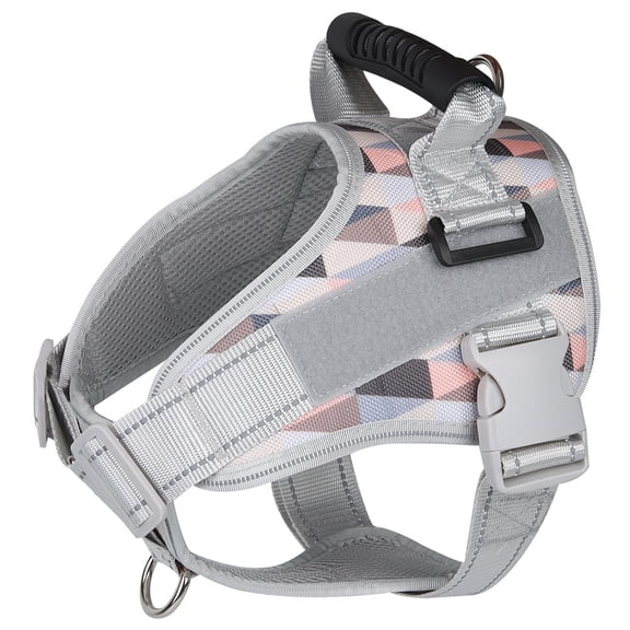 Dog Harness Comfort Soft Breathable Adjustable Mesh Pet Chest Strap Large Dog Harness Vest Collar Hand Strap A45