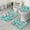 Pioneer Flower Floral, variant on Pioneer Flower Floral Print Pattern Bathroom Rugs Sets 3 Piece,Toilet Cover Set,Absorbent Non Slip Bathroom Mats Sets with U-Shaped Contour Rug Toilet Rug Set