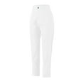 White Flowy Pants for Women, Cotton Clothes for Women, Long Sleeve