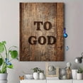 thumbnail image 4 of Qisvanset TO GOD Worship Room Canvas Wall Art 15.75x11.81 Inches, 4 of 8