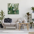 thumbnail image 2 of Tropical Birds Of Paradise Plant Botanical & Floral Graphic Art Gallery Wrapped Canvas Print Wall Art, 2 of 7