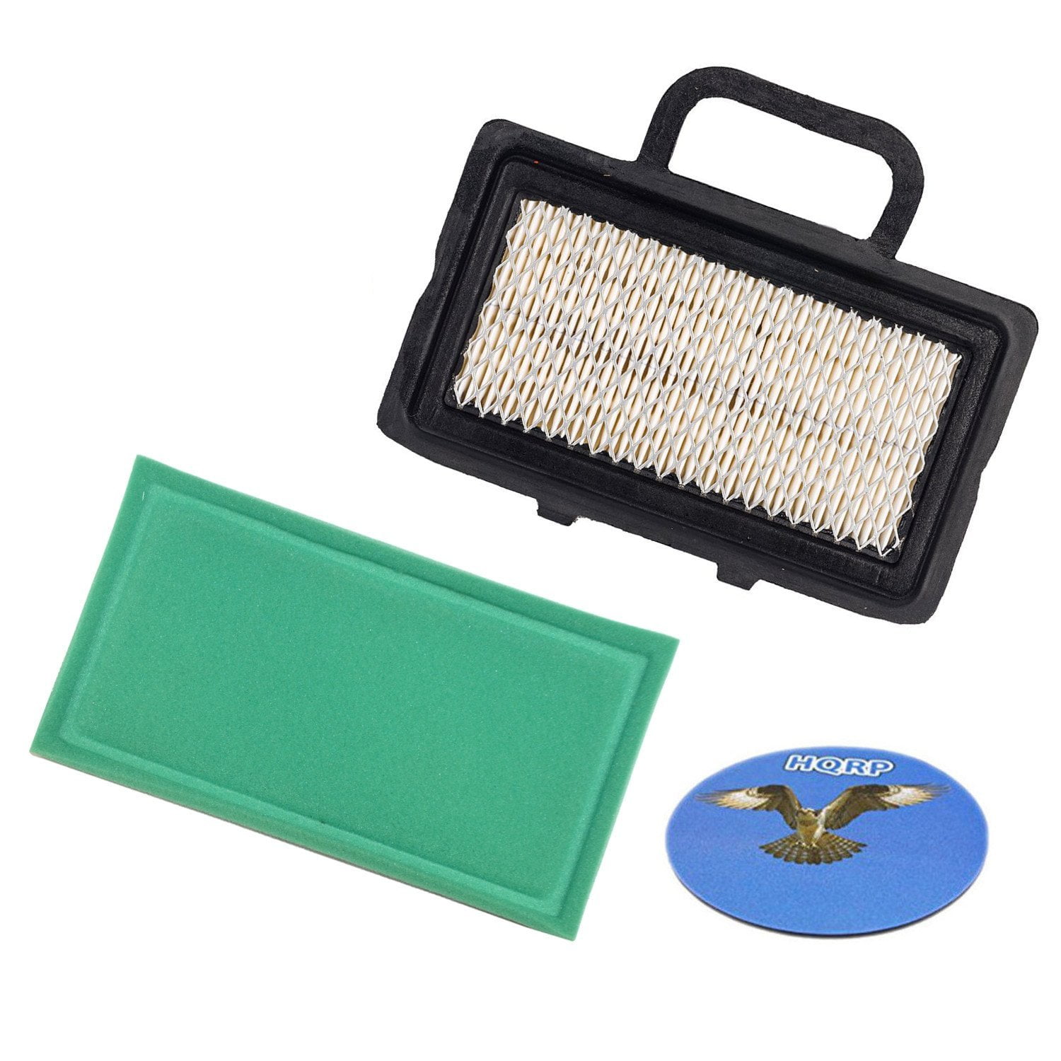 HQRP Air Filter Kit for John Deere 125 135 145 LA135 LA120 LA130 LA135