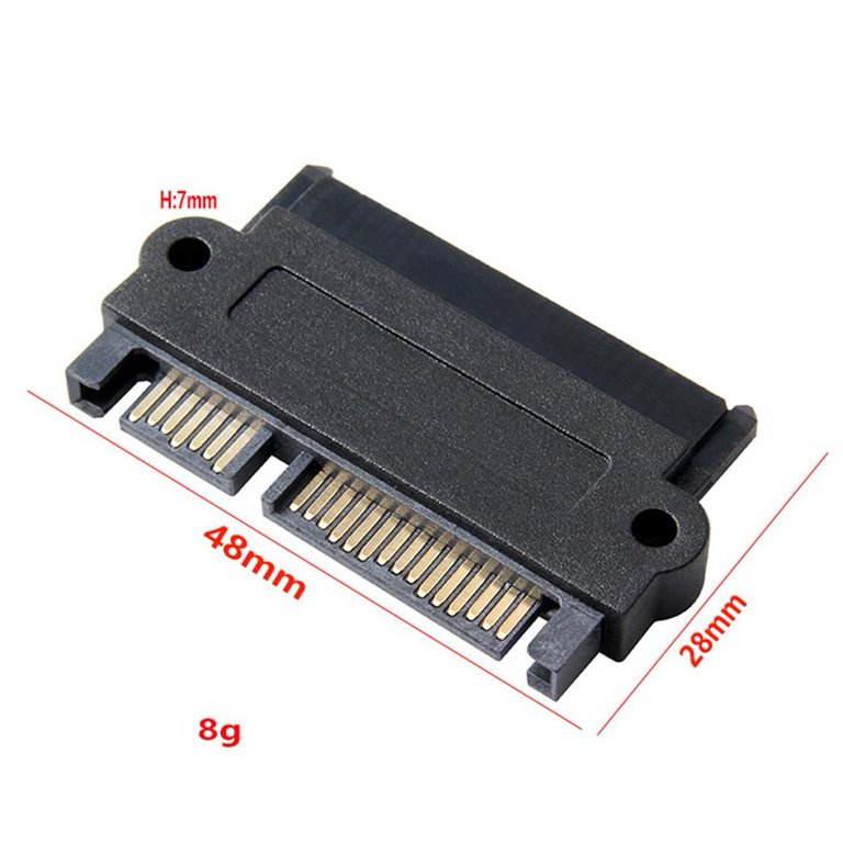 SFF-8482 to SATA Cable SAS Hard Disk Connected to Motherboard SATA Port  Adapter