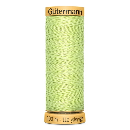 Mercerized Cotton Thread - Gutermann Mercerized Cotton Pastel Green Thread, 110 Yd.