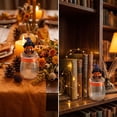 thumbnail image 6 of Tepsmf Halloween Pumpkin Glass Jar Candy Storage Container with Lid Small Gift Treat Holder Holiday Decor Prop, 6 of 7
