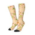 thumbnail image 2 of Daiia Sports Socks Scandinavian Style Hygge Printed Novelty Crew Socks for Men Women Knee High Socks Cotton Socks Soft & Breathable Support Unisex Socks, 2 of 9