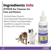 Zymox Enzymatic Ear Cleanser for Cats and Kittens 4 oz.