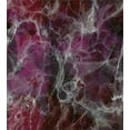 thumbnail image 3 of Ambesonne Marble Print Duvet Cover Sets, Psychedelic Cloudy, 2-Twin, Charcoal Grey Magenta, 3 of 3