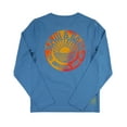 thumbnail image 2 of Maui and Sons Girls LS Sunshirt, Sundowner UV Protection Shirt, Peri, Lightweight Beachwear, 2 of 2
