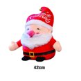 thumbnail image 4 of Bearachild Muñeco de Papá Noel de peluche bonito, juguete de peluche de Papá Noel de Navidad suave, adornos navideños para dormitorio de Hotel Kits de decoración para fiestas No. 4 Bearachild HA046155-04, 4 of 6