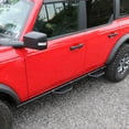 thumbnail image 3 of Ikon Motorsports 4PCS Rock Rail Side Steps Compatible With 2021-2026 Ford Bronco 4 Door Black Tungsten Steel Running Boards Side Drop Steps Nerf Bars Rail Bars, 3 of 8