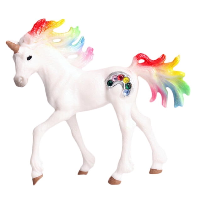 Iris Animal modelo de Plástico Sólido Sunnimix Estatuilla de caballo