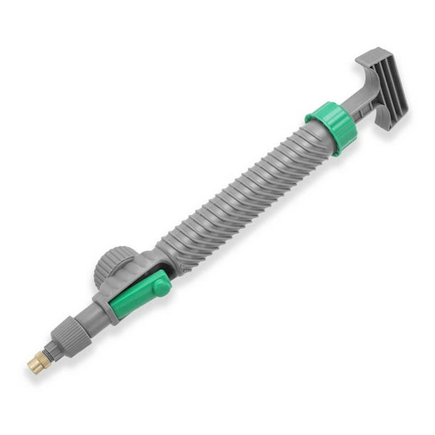 Matsuzay Pulverizador Manual de alta presión ajustable, boquilla de cabeza de bomba de aire de pulverización, herramienta de agricultura de jardín de Jardín y Patio Gris Matsuzay HA4907-00B