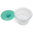 thumbnail image 2 of Vegetable Dryer Salad Water Drainer Manual Fruit Dryer Kitchen Drying Tool 2.5L, 2 of 8