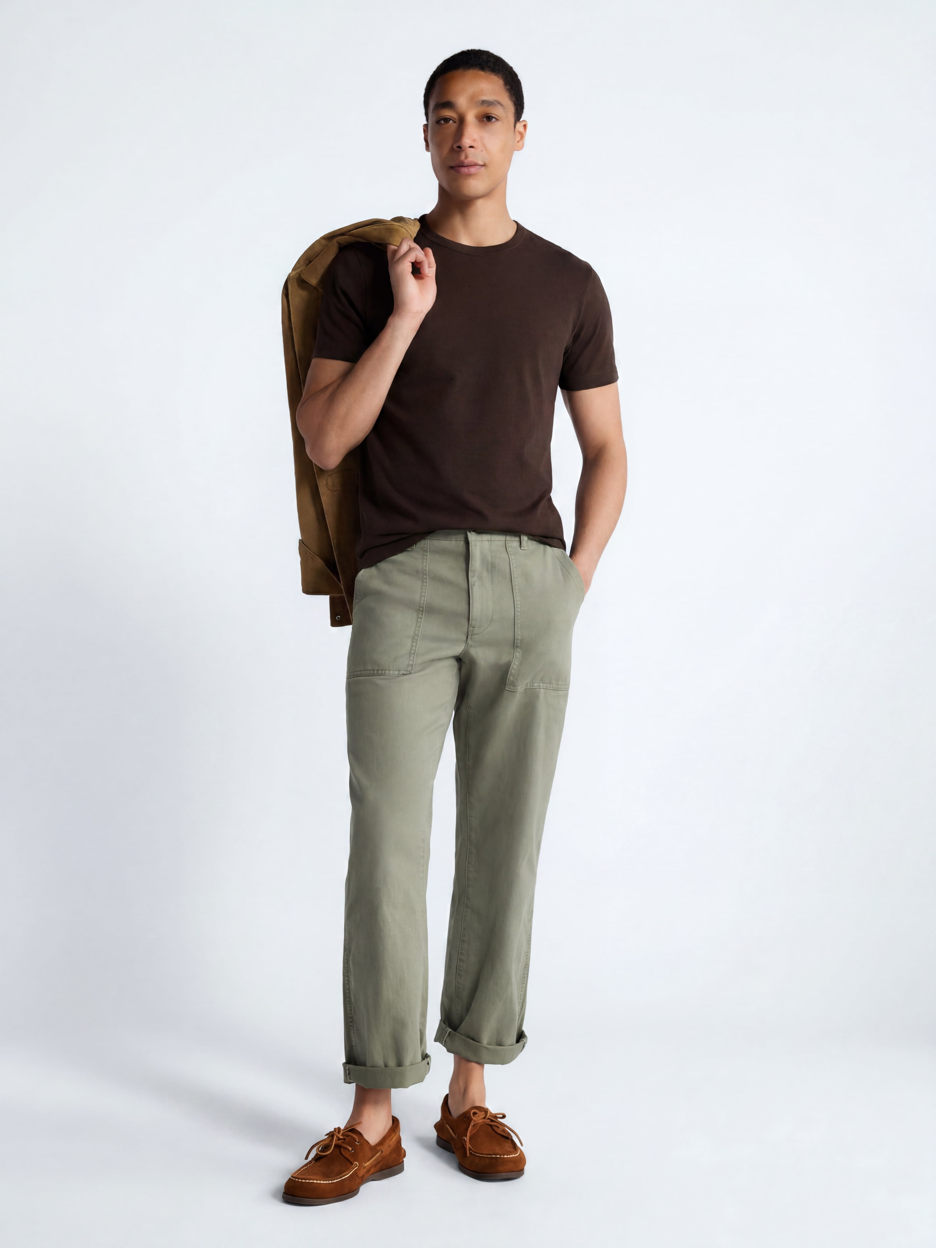 Free Assembly Men's Everyday Cotton Tee with Short Sleeves, Sizes S-XXXL