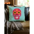 thumbnail image 2 of Awkward Styles Sugar Skull Decorative Pillow Covers Mexican Pink Throw Cushion Case, 2 of 2