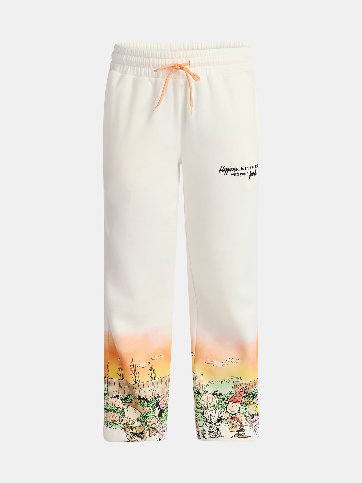 Peanuts Women's Sunset Scene Graphic Jogger Pants, Sizes XXS–XXL