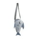 thumbnail image 4 of Bolsa de playa con forma de tiburón para niños, bolsa para recoger conchas, accesorios de natación, multifuncional para guardar juguetes de arena, 9.8 Gris, 4 of 8
