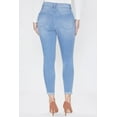 thumbnail image 5 of Royalty For Me Women's High-Rise 2 Button Cuffed Skinny Jeans, 5 of 21