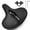 W9.8"-relaxed comfy rides-Black, variant on BUCKLOS Comfortable Extra Wide Bike Seat Cushion for Women Men, Exercise Bike/Stationary/Peloton Bike Seats Comfort Foam Padded, Waterproof Bicycle Saddles with Dual Shock Absorbing Ball