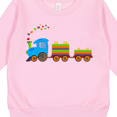 thumbnail image 3 of Inktastic Colorful Toy Train Toddler Sweatshirt, 3 of 4