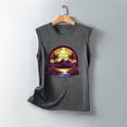thumbnail image 5 of Penkiiy Womens Tank Tops Beach Graphic Tank Tops Summer Casual Loose Tanks Vest Country Music Hawaiian Vacation Tank Cami M Dark Gray, 5 of 5