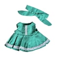 thumbnail image 3 of Vestido de muñeca de 20 cm, ropa de muñeca, accesorios de fotos cómodos, regalo de fiesta DIY, juguete para niños Verde, 3 of 9