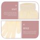 thumbnail image 3 of Children's Gloves Autumn and Winter Models Knitted Solid Color Five Fingers Warm Gloves 4-12 Years Old (White), 3 of 3