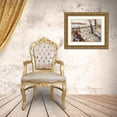 thumbnail image 3 of Strube, Ling 14x12 Gold Ornate Wood Framed with Double Matting Museum Art Print Titled - An Evening in Winter, 3 of 4