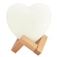 thumbnail image 3 of Lámpara De Impresión 3D Love Shape Moon Night Light Con Soporte Y Control Remoto Moyic HA025077-01, 3 of 7