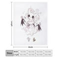 thumbnail image 3 of Pokemon Mimikyu Throw Blanket Cute Flannel for Boys Girls Men Women, 3 of 7