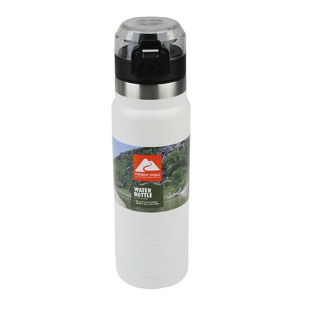 Ozark Trail 24-Ounce Double-wall Vacuum Sealed Stainless Steel Water Bottle,