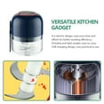 thumbnail image 4 of Tingshir 300ML Electric Garlic Chopper, Mini Portable Veggie Chopper for Ginger, Chili, Fruit, Meat, etc, 4 of 11