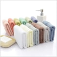 thumbnail image 1 of CUITING Ring Spun Cotton Towels And Handcloths Pack  Vibrant Gradient Colors  12 Count, 1 of 5