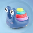 thumbnail image 1 of Cute Snail Flash Light Inertial Pull Back Car Toy, 1 of 2