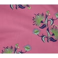 thumbnail image 5 of oneOone Cotton Flex Pink Fabric Leaves & Clover Diy Clothing Quilting Fabric Print Fabric By Yard 40 Inch Wide, 5 of 6