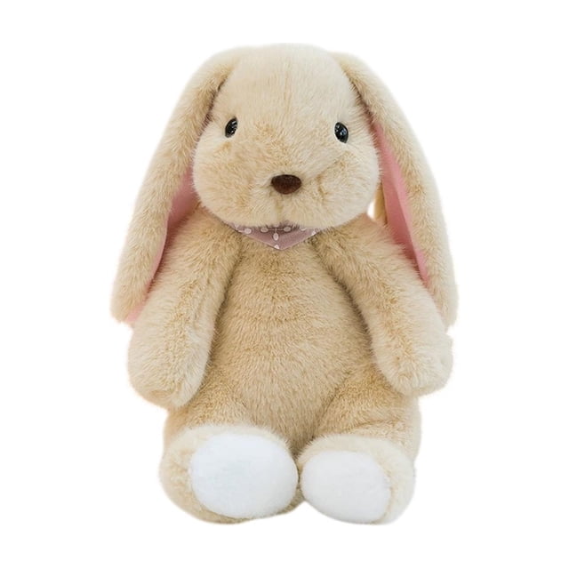 HWRETIE Easter Bunny Plush Decoration Soft Furry Holiday Ornament