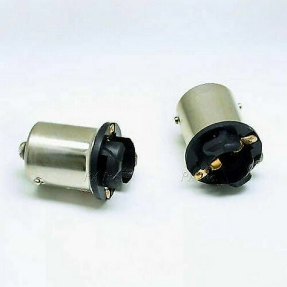 2x T10 168 194 to 1156 Ba15s Bulb Base Converter