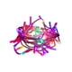 thumbnail image 1 of Tira Navideña Decorativa 60 Focos Luz Led Multicolor 8 Funciones Importadora La Merced Cable Transparente 3 m, 1 of 4