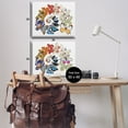 thumbnail image 4 of Stupell Industries Fly Away Butterfly Spirals Animals Painting Wrapped Canvas Art Print Wall Art, 30 x 24, Set of 2, 4 of 8