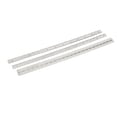 thumbnail image 1 of Unique Bargains 600mmx38mmx1mm Fixation à Vis en Acier Inoxydable Pliage Charnières Continues 3pcs, 1 of 1
