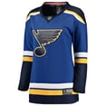 thumbnail image 2 of Women's Fanatics Branded Blue St. Louis Blues Breakaway Home Jersey, 2 of 3