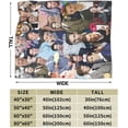 thumbnail image 4 of Blanket Benedict Cumberbatch Soft and Comfortable Wool Fleece Throw Blankets for Sofa Office car Camping Yoga Travel Home Decoration Cozy Plush Beach Blanket Gift, 4 of 9