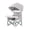 Gray, variant on Cochildor Portable Baby Booster Seat with Tray, Removable Canopy and Carry Bag – for Indoor Outdoor Use, Ages 6-36 Months, Up to 37 lbs, Beige