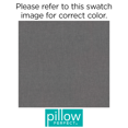 thumbnail image 3 of Pillow Perfect 24.5-inch by 16.5-inch Corded Rectangular Outdoor Throw Pillows (Set of 2) - Rave Graphite, 3 of 3