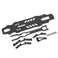 thumbnail image 3 of RC Touring Car Chassis Frame Kit, Rigid RC Touring Car Chassis Kit Flexible  Heat Dissipation Accurate  For Upgrade Black, 3 of 8