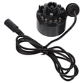 thumbnail image 1 of OULII 1Pcs Light Mist Maker Mist Maker ABS Water Atomization Indoor Decoration Black, 1 of 5