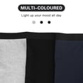 thumbnail image 6 of EALLCO Men's Underwear Boxer Briefs Cotton Stretch Comfortable Underwear Trunks (3 Pieces), 6 of 8