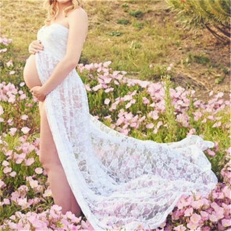 

Maternity Maxi Gown Pregnant Women Dress Photography Photo Props Clothes